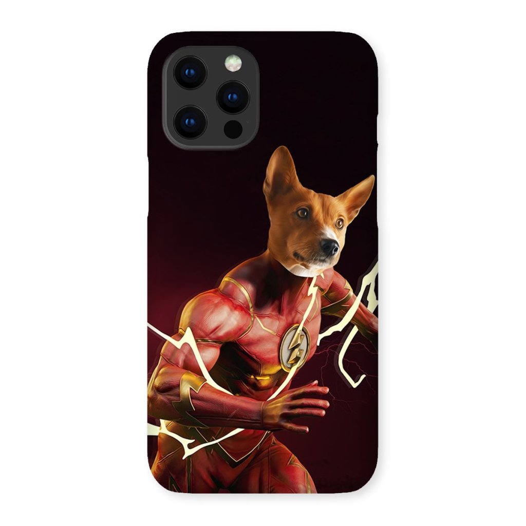 Pet Portraits | Flash (Marvel Inspired): Custom Pet Phone Case | Paw & Glory