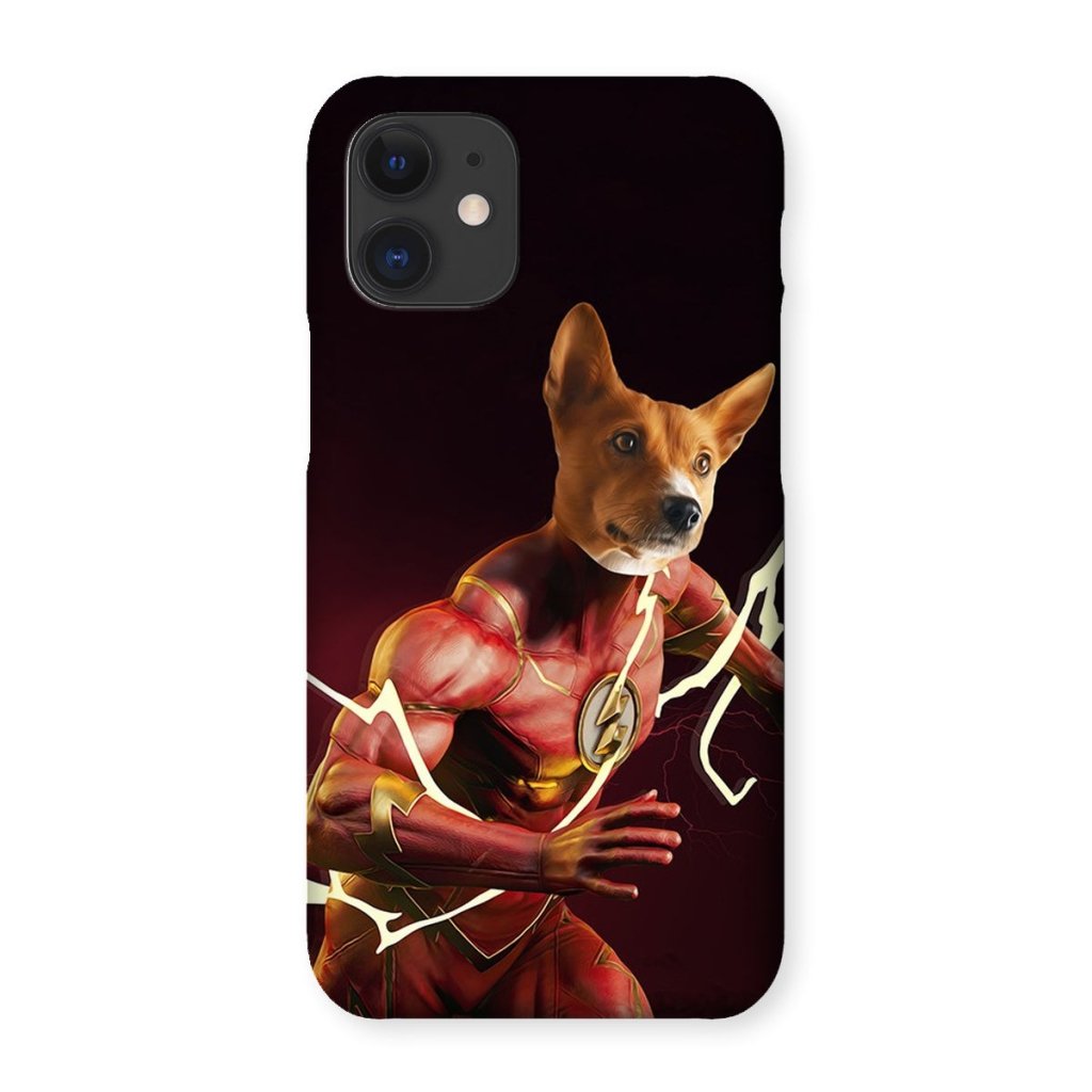 Pet Portraits | Flash (Marvel Inspired): Custom Pet Phone Case | Paw & Glory