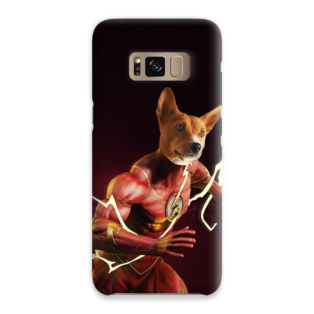 Pet Portraits | Flash (Marvel Inspired): Custom Pet Phone Case | Paw & Glory
