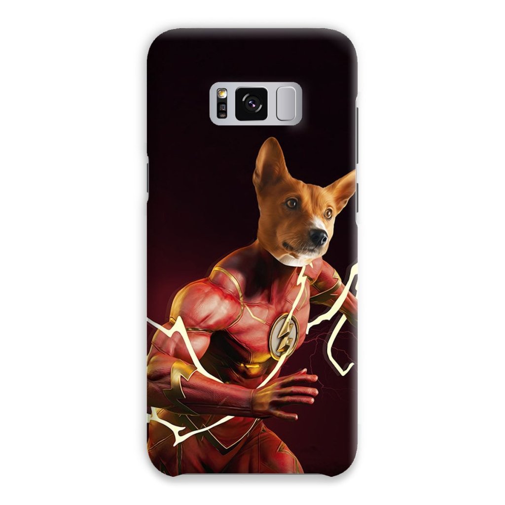 Pet Portraits | Flash (Marvel Inspired): Custom Pet Phone Case | Paw & Glory