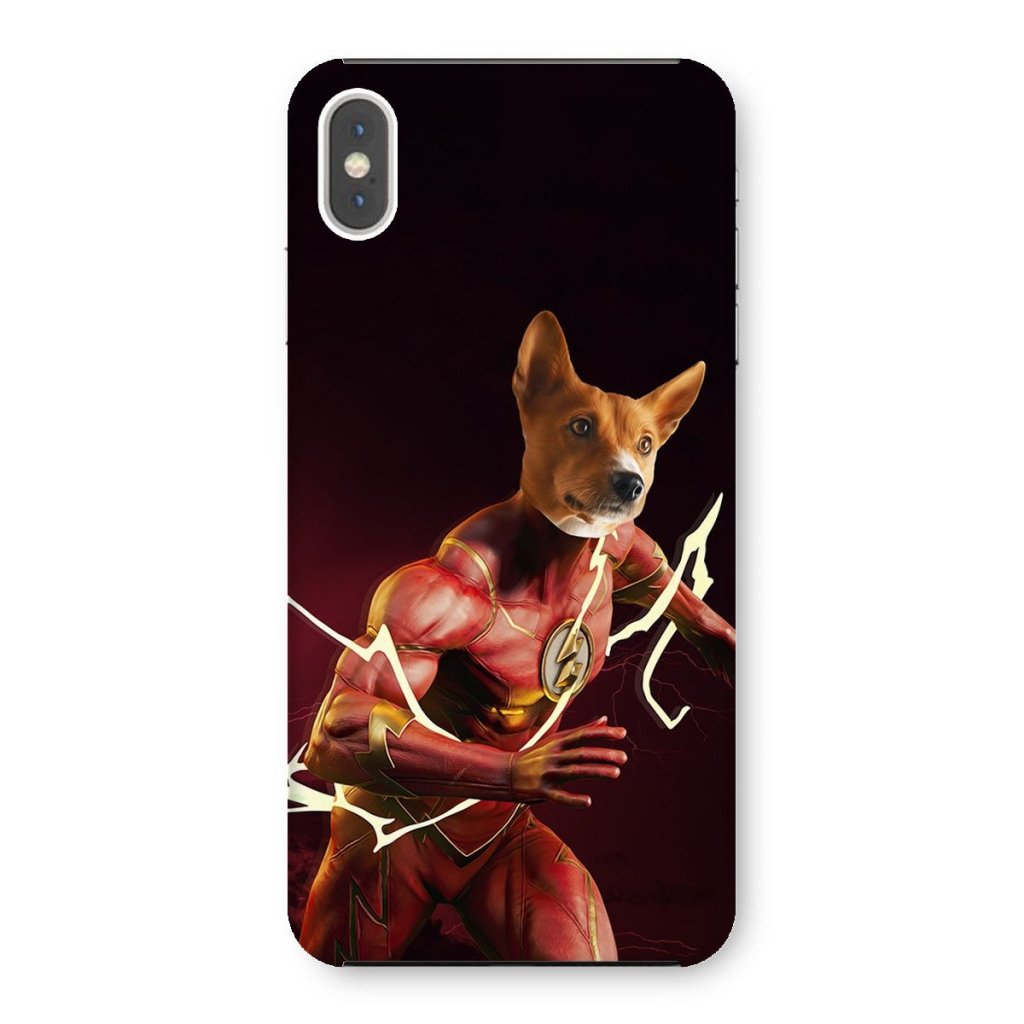 Pet Portraits | Flash (Marvel Inspired): Custom Pet Phone Case | Paw & Glory