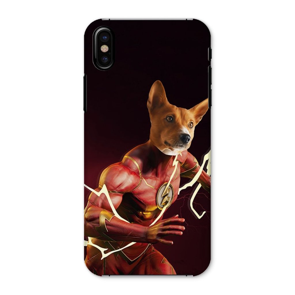 Pet Portraits | Flash (Marvel Inspired): Custom Pet Phone Case | Paw & Glory
