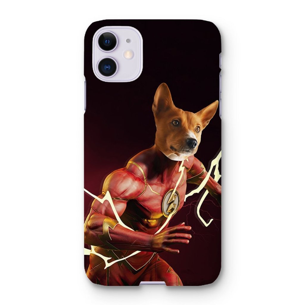 Pet Portraits | Flash (Marvel Inspired): Custom Pet Phone Case | Paw & Glory