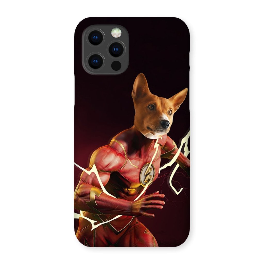 Pet Portraits | Flash (Marvel Inspired): Custom Pet Phone Case | Paw & Glory