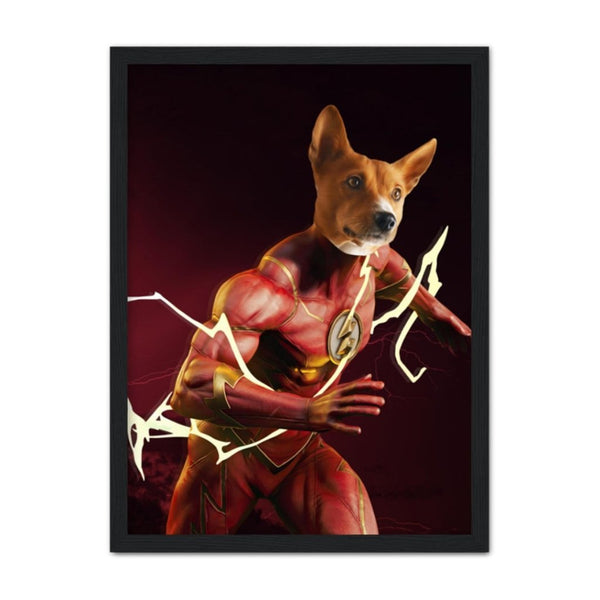 Speed Hero Custom Pet Portrait | Paw & Glory