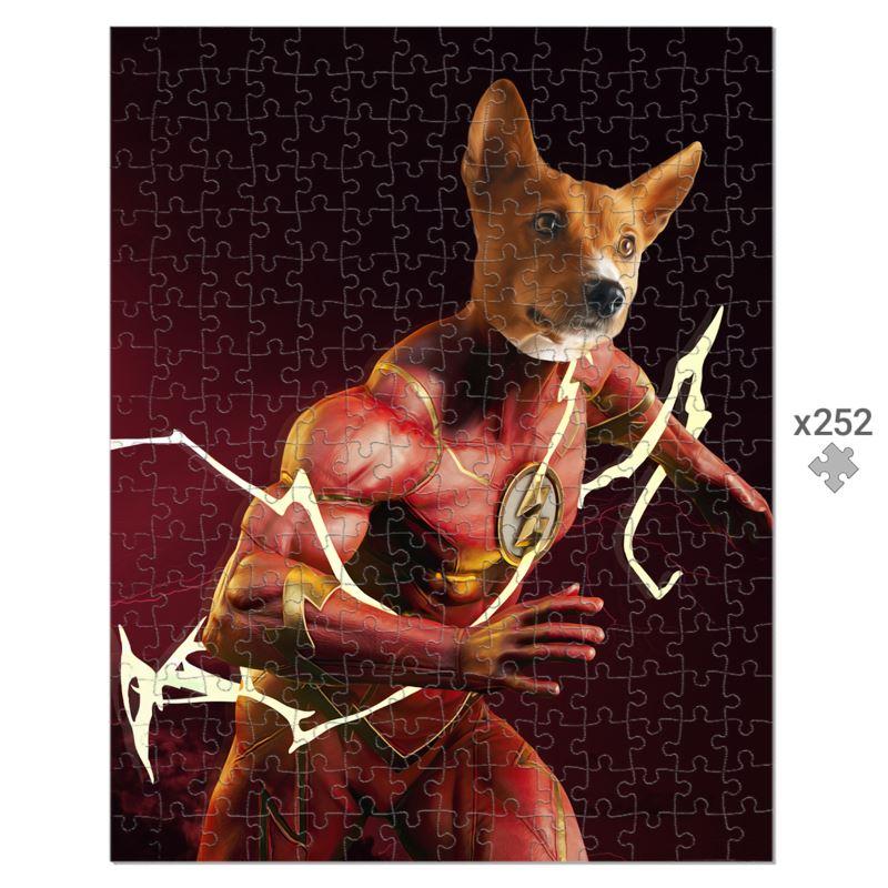 Speed Hero Custom Pet Puzzle | Pet Lover Gift | Paw & Glory