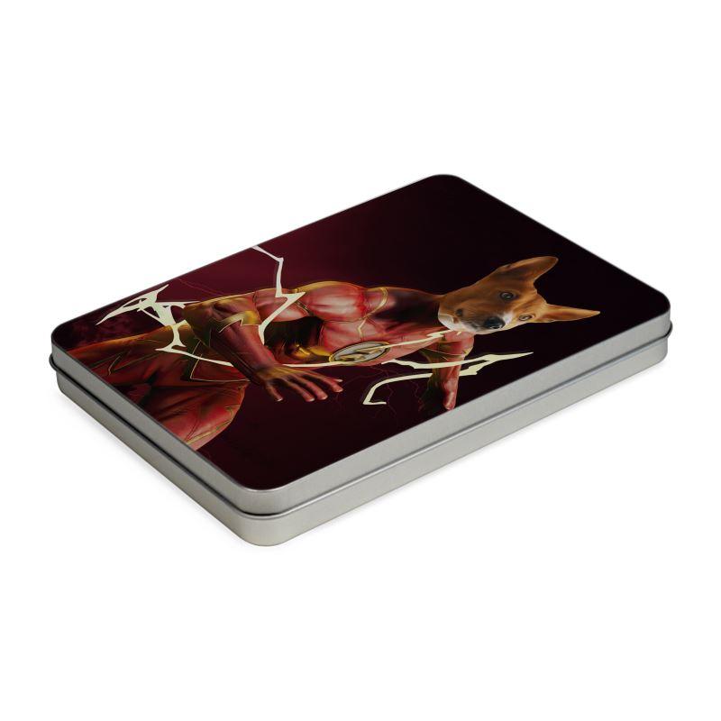 Pet Portraits | Flash (Marvel Inspired): Custom Pet Puzzle | Paw & Glory