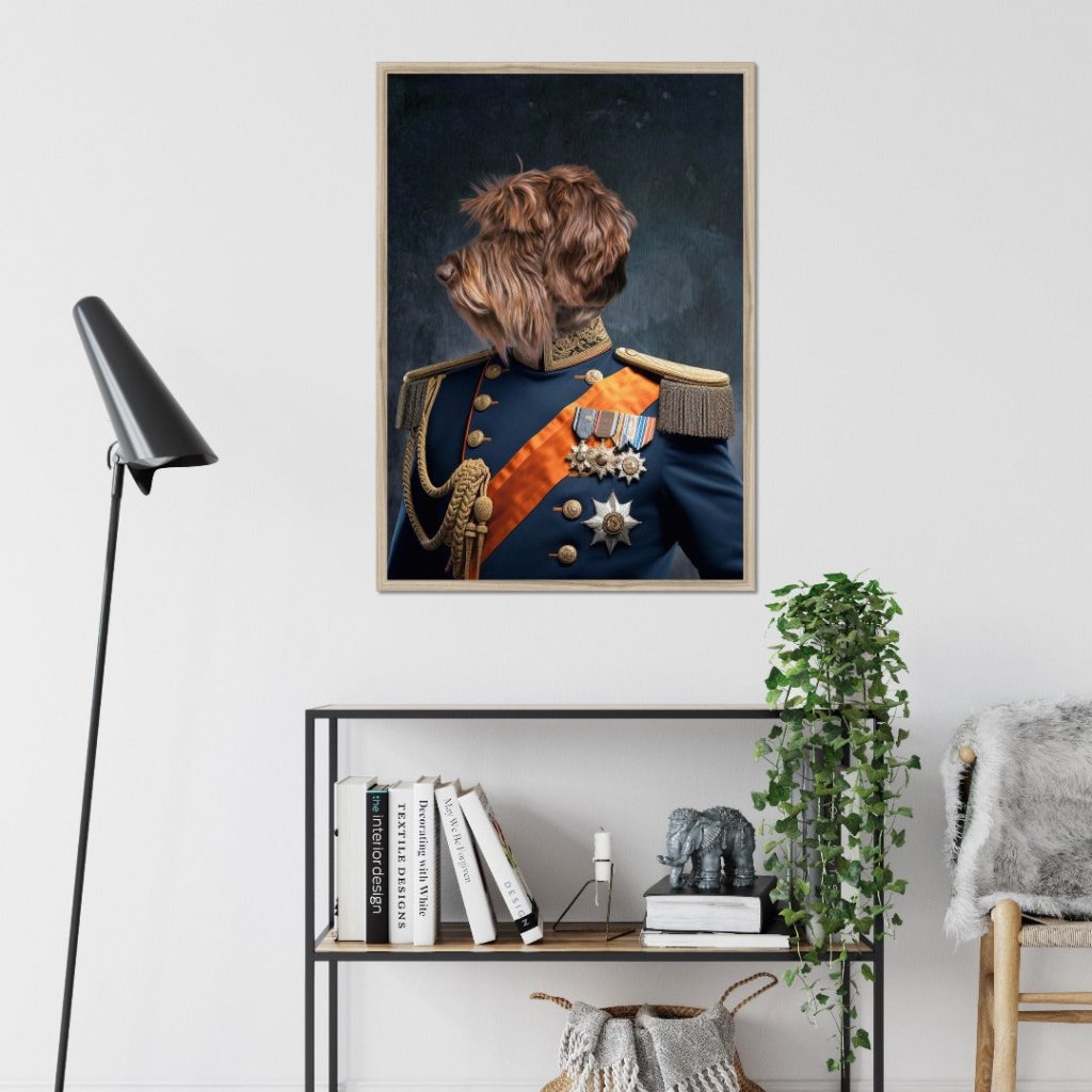 Pet Portraits | Fleet Captain: Custom Pet Portrait | Paw & Glory