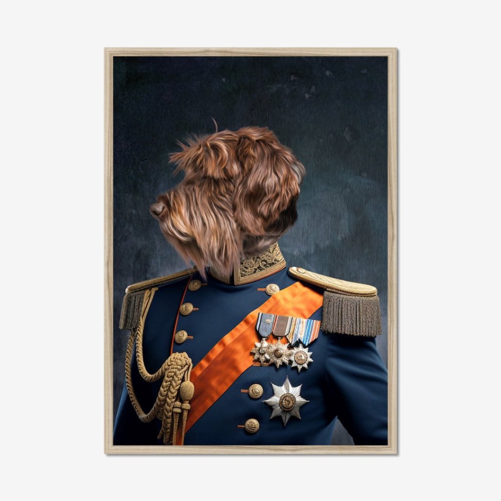 Pet Portraits | Fleet Captain: Custom Pet Portrait | Paw & Glory