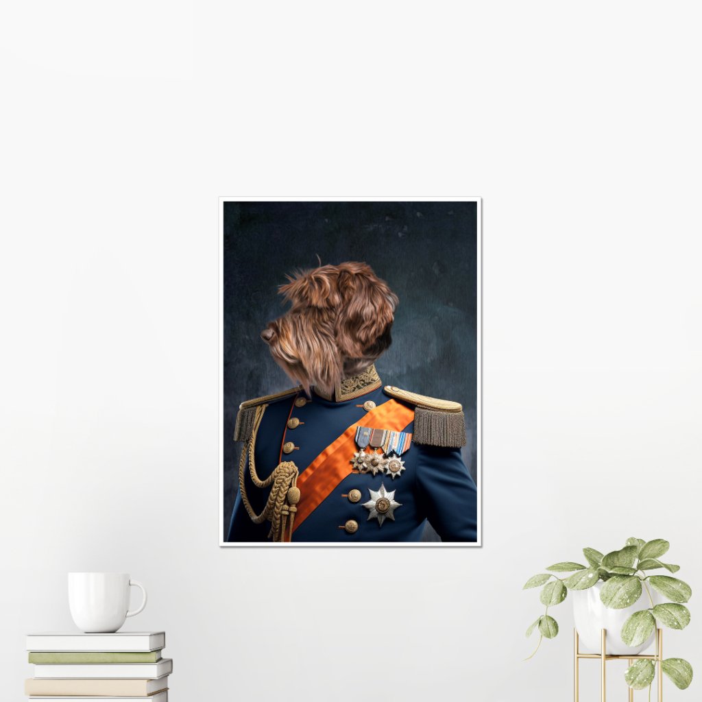 Pet Portraits | Fleet Captain: Custom Pet Poster | Paw & Glory