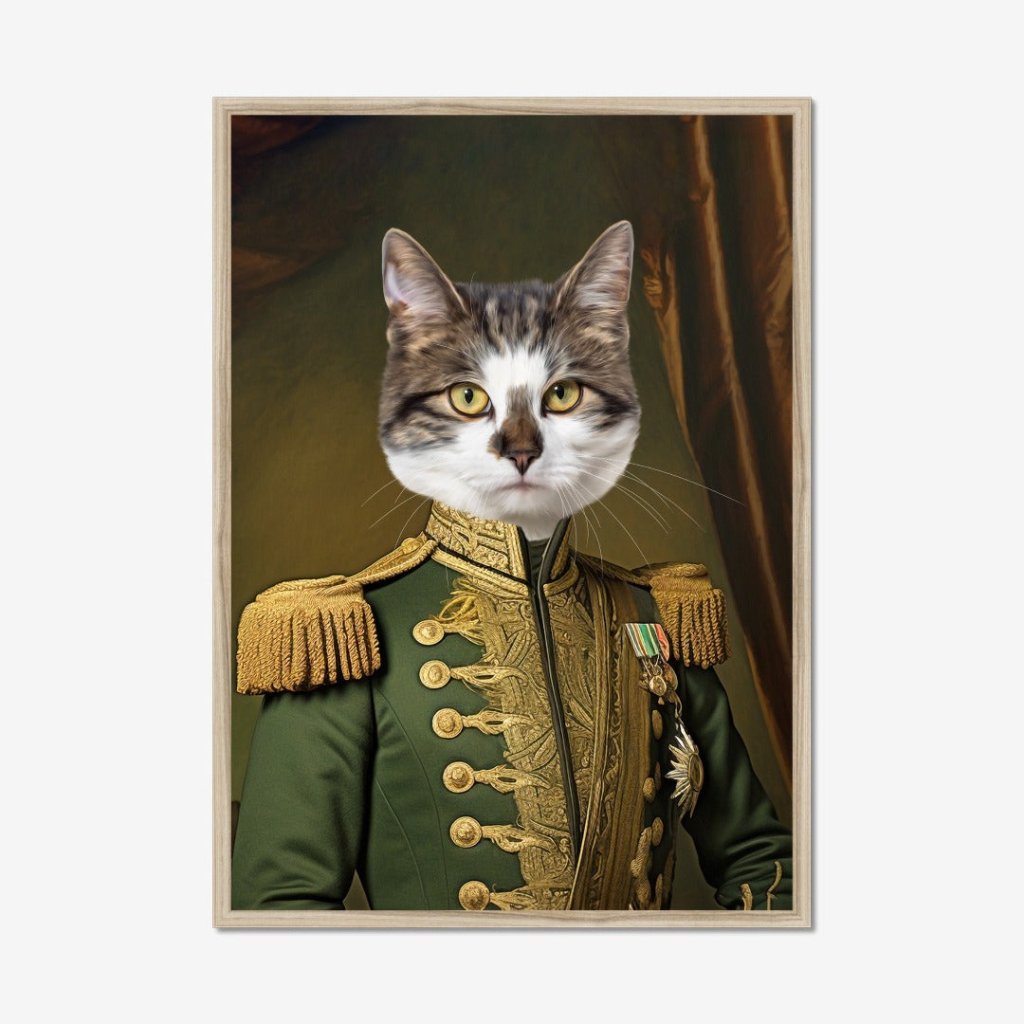 Pet Portraits | Fleet Leader: Custom Pet Portrait | Paw & Glory