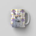 Flower Bud Crown: Minimalist Pet Coffee Mug