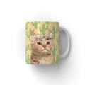 Flower Bud Crown: Modern Pet Coffee Mug