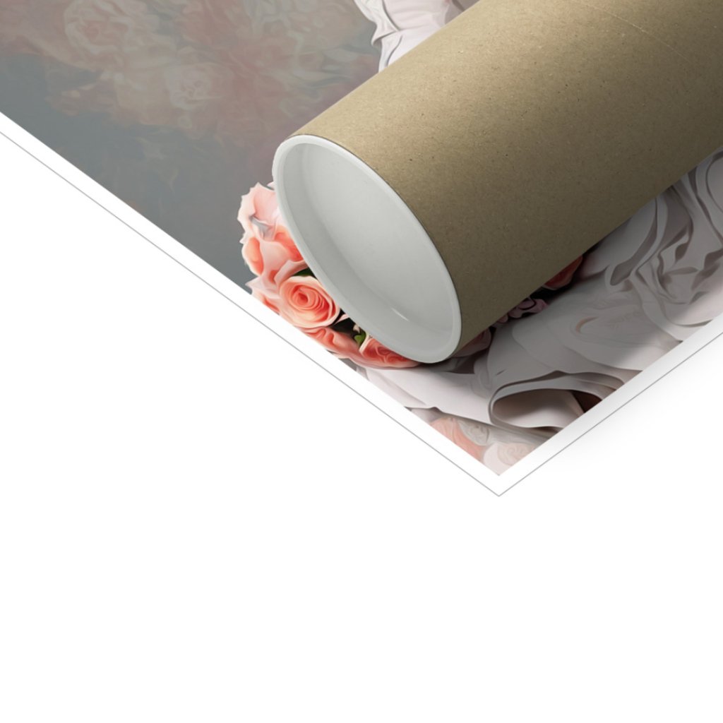 Pet Portraits | Flower Princess: Custom Pet Poster | Paw & Glory