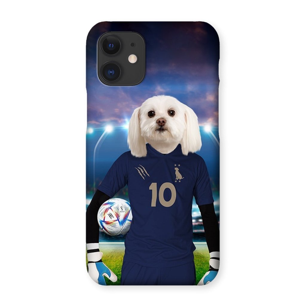 Pet Portraits | France Football Team (FIFA 2022): Custom Pet Phone Case | Paw & Glory