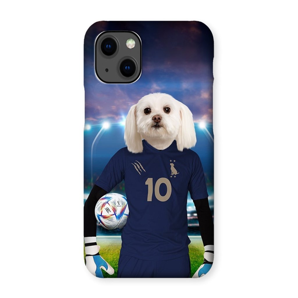 Pet Portraits | France Football Team (FIFA 2022): Custom Pet Phone Case | Paw & Glory
