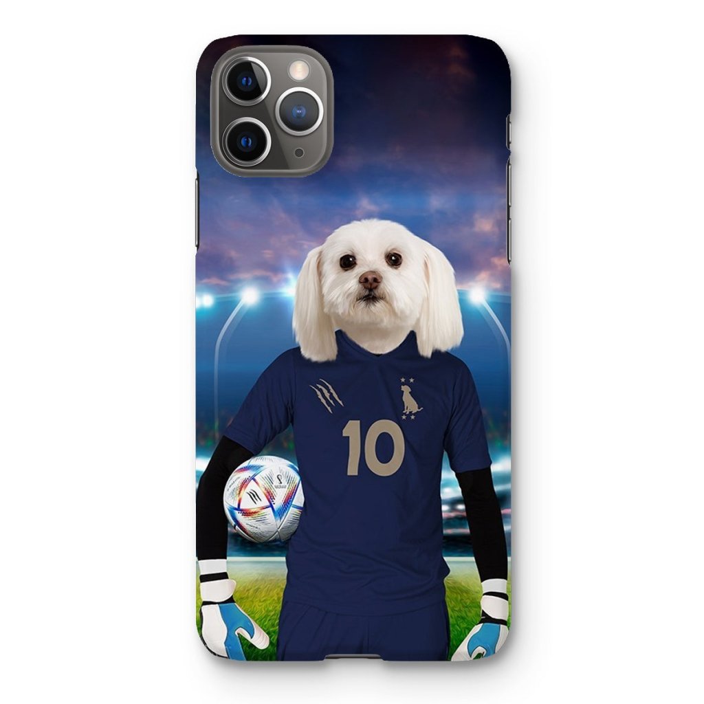 Pet Portraits | France Football Team (FIFA 2022): Custom Pet Phone Case | Paw & Glory