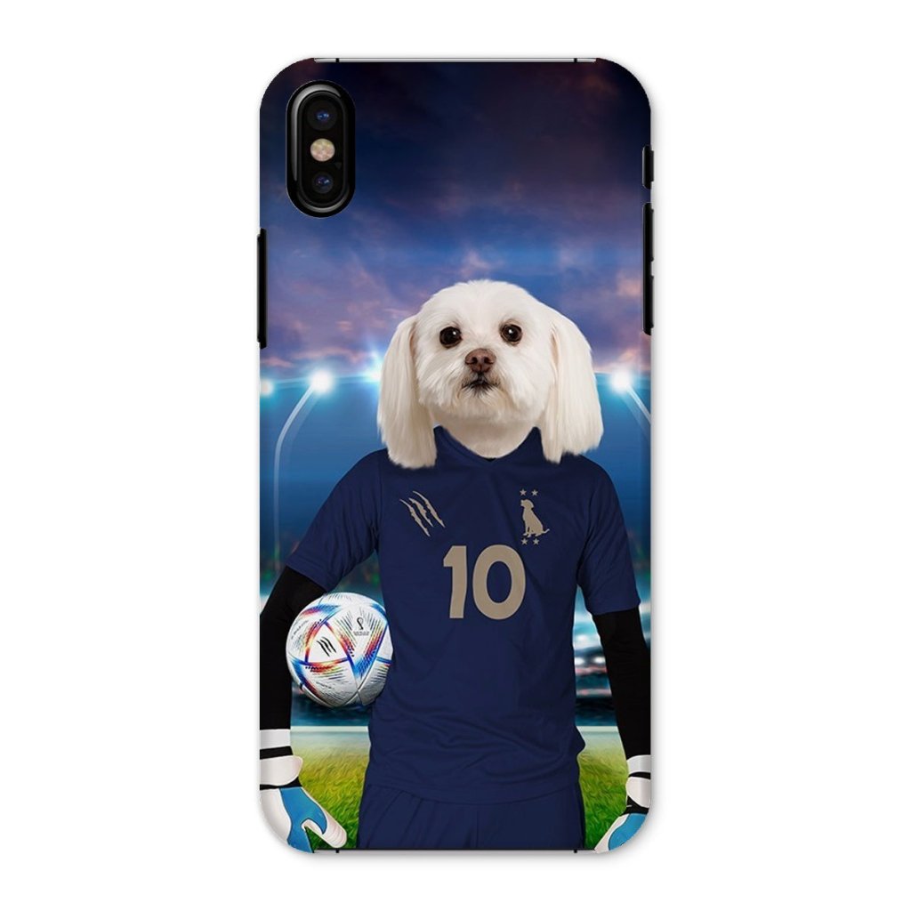 Pet Portraits | France Football Team (FIFA 2022): Custom Pet Phone Case | Paw & Glory