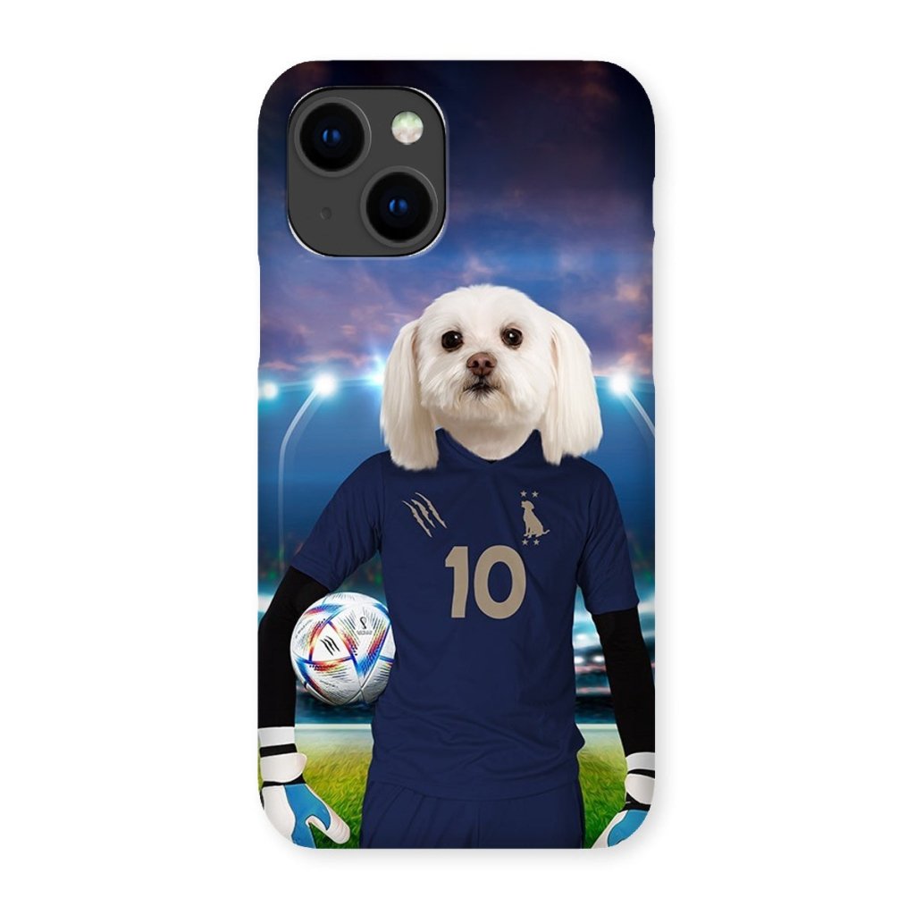 Pet Portraits | France Football Team (FIFA 2022): Custom Pet Phone Case | Paw & Glory