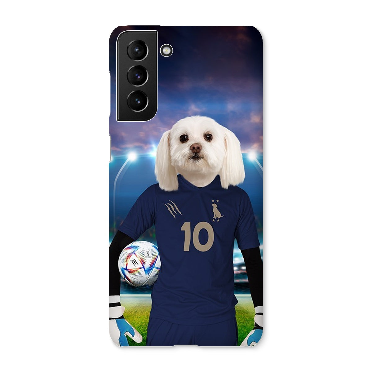 Pet Portraits | France Football Team (FIFA 2022): Custom Pet Phone Case | Paw & Glory