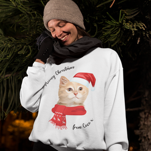 Meowy Christmas Custom Pet Sweatshirt