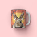 Full Blossom Crown: Minimalist Pet Coffee Mug