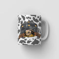 Full Blossom Crown: Modern Pet Coffee Mug