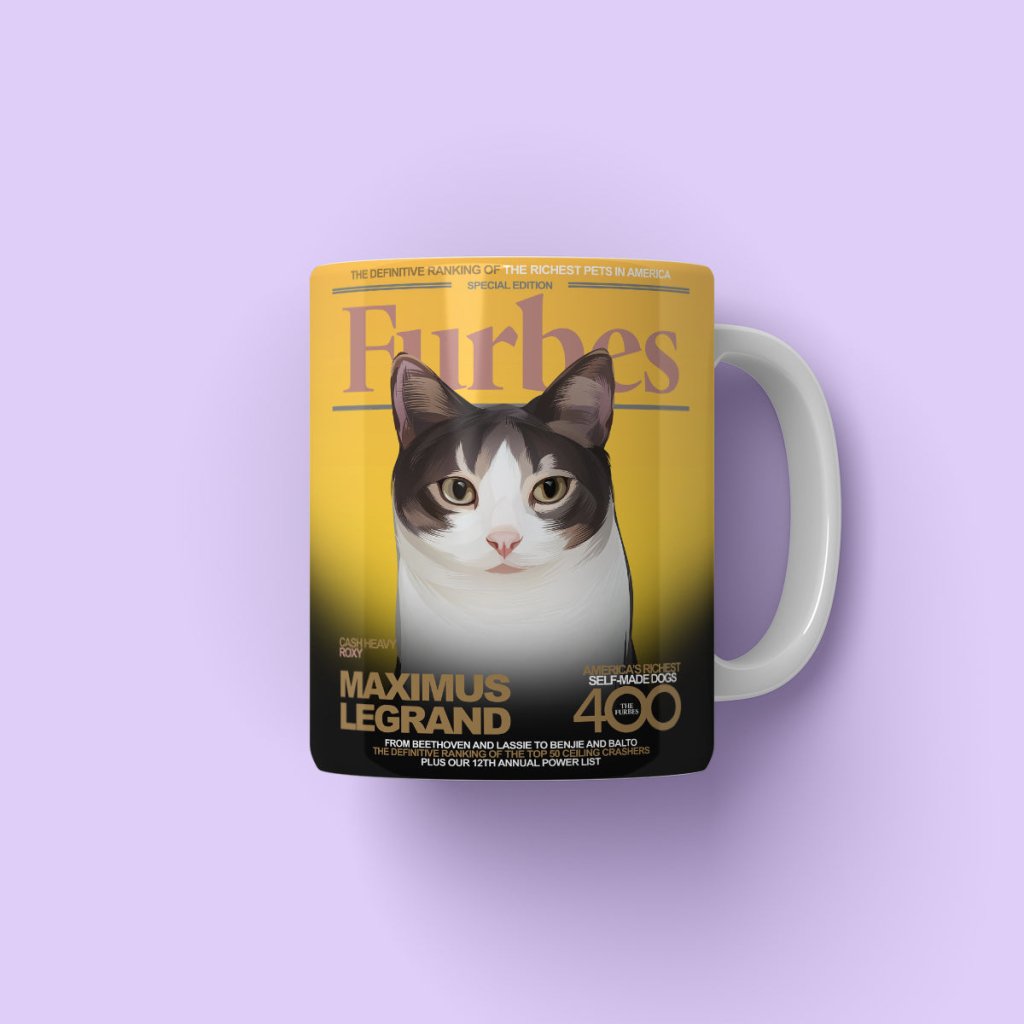 Pet Portraits | Furbes: Custom Pet Coffee Mug | Paw & Glory