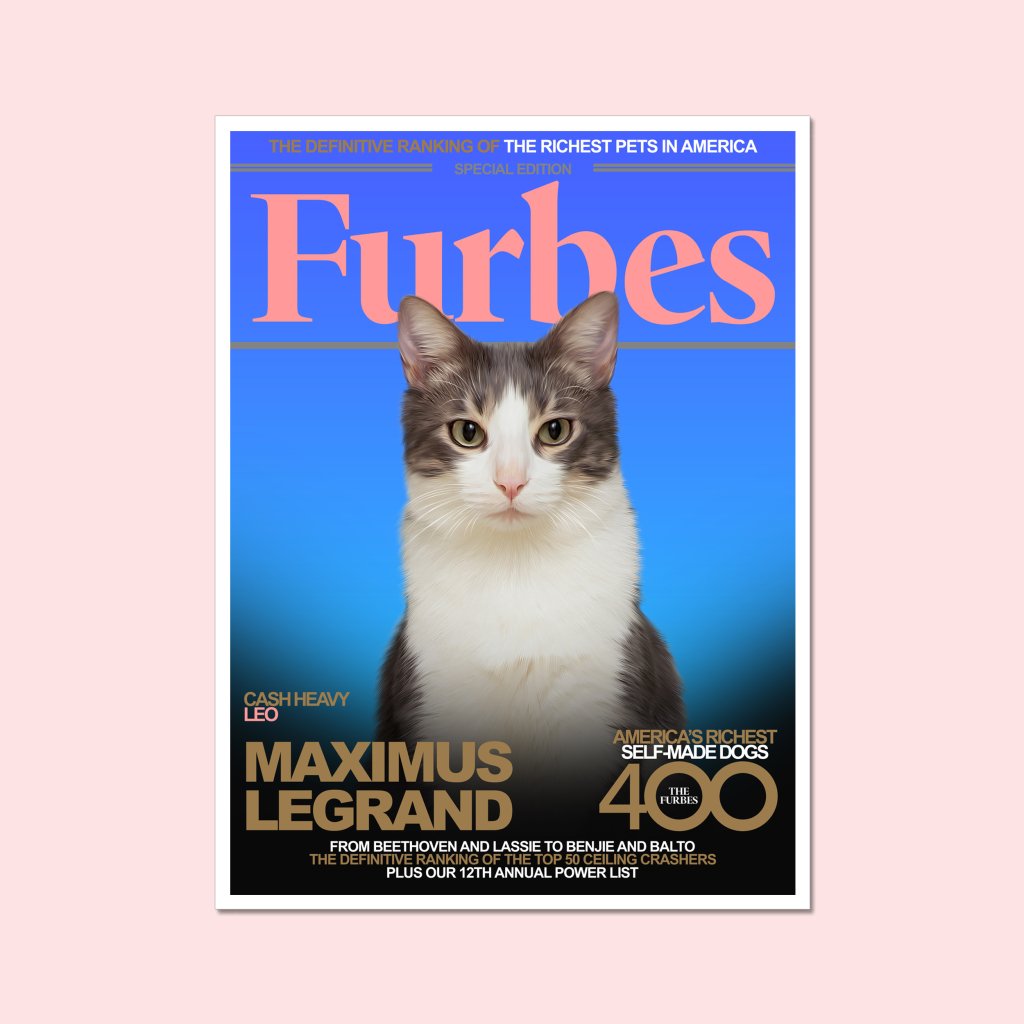 Pet Portraits | Furbes: Custom Pet Portrait | Paw & Glory