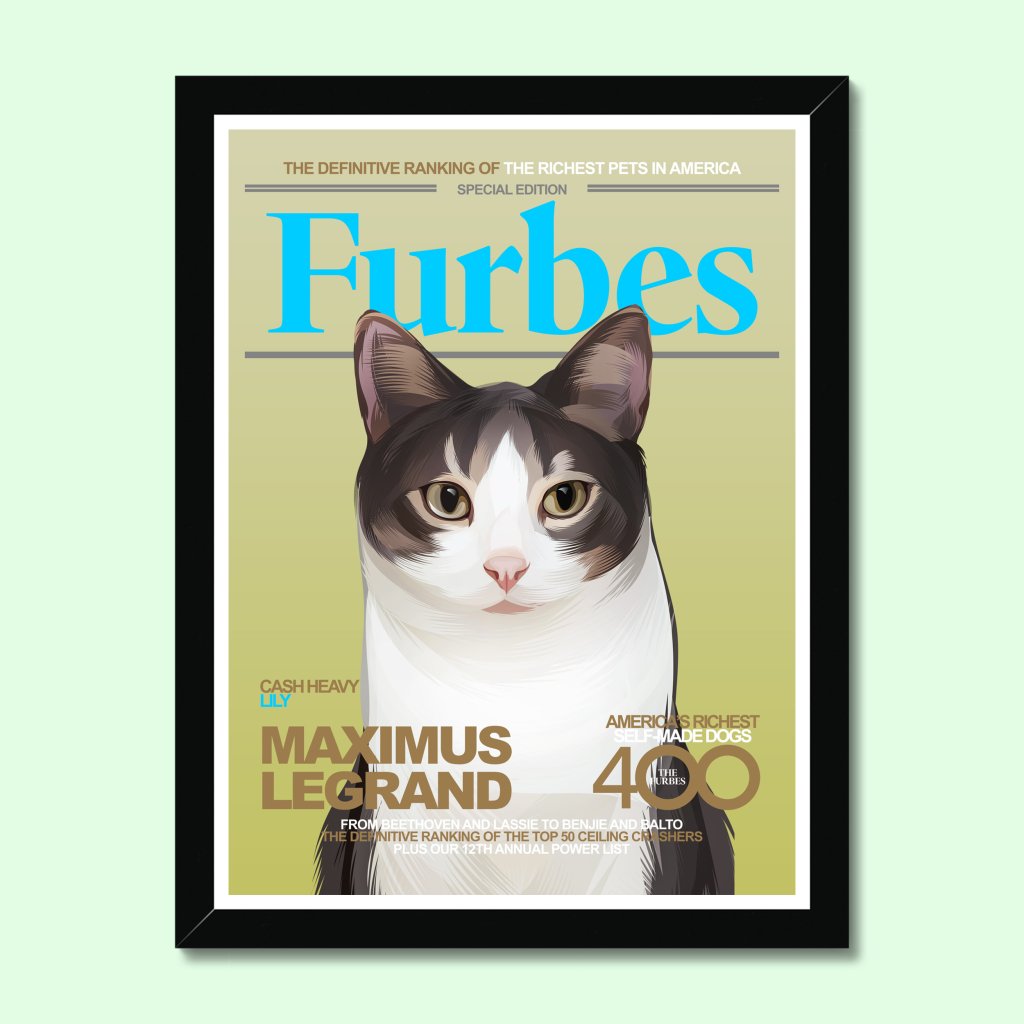 Pet Portraits | Furbes: Custom Pet Portrait | Paw & Glory