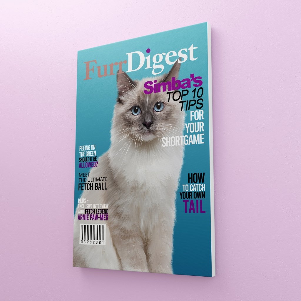 Pet Portraits | Furr Digest : Custom Pet Canvas | Paw & Glory