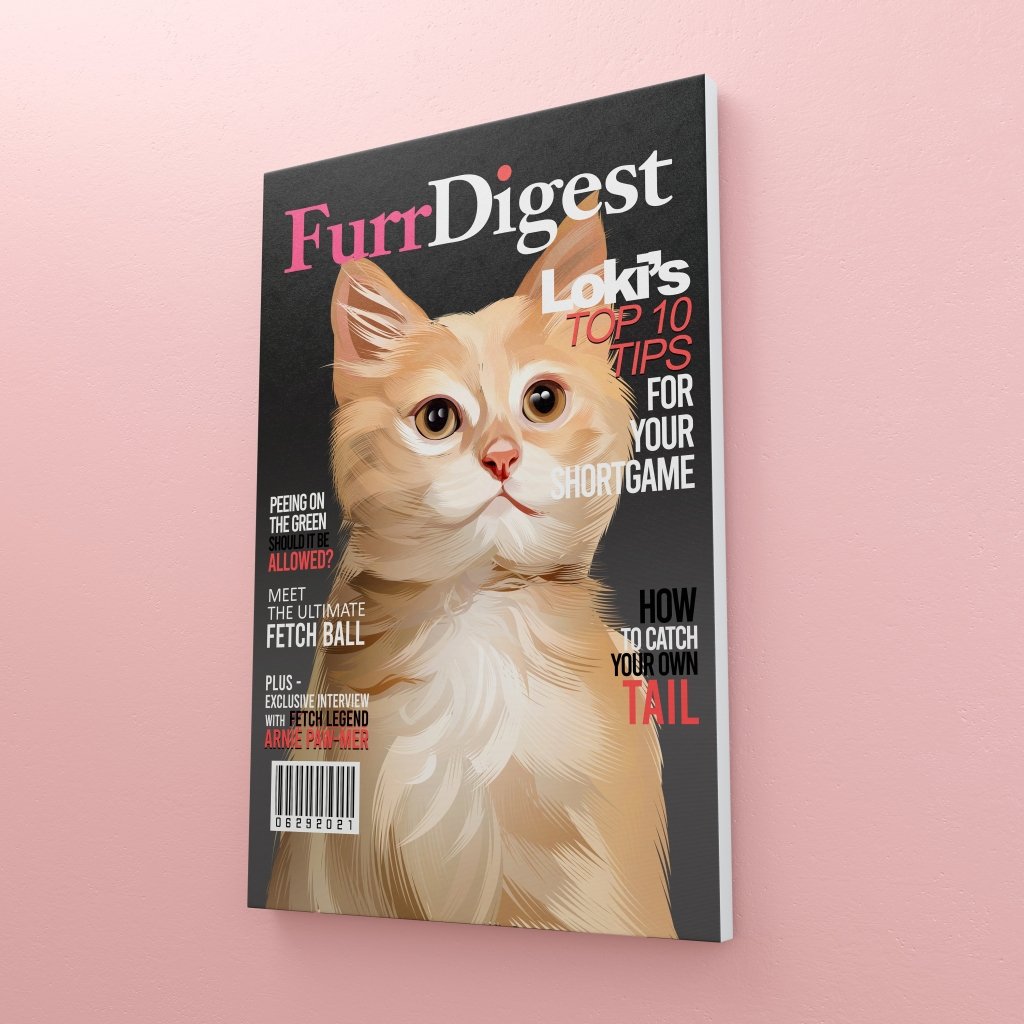 Pet Portraits | Furr Digest : Custom Pet Canvas | Paw & Glory