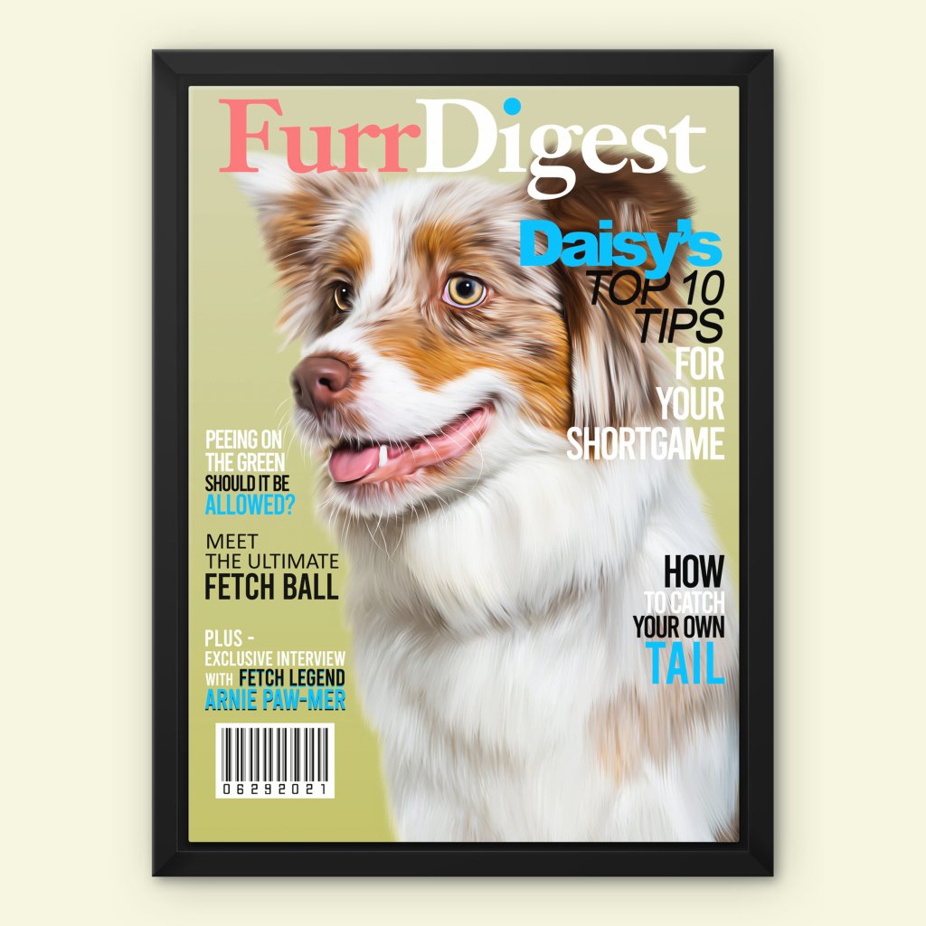 Pet Portraits | Furr Digest : Custom Pet Canvas | Paw & Glory