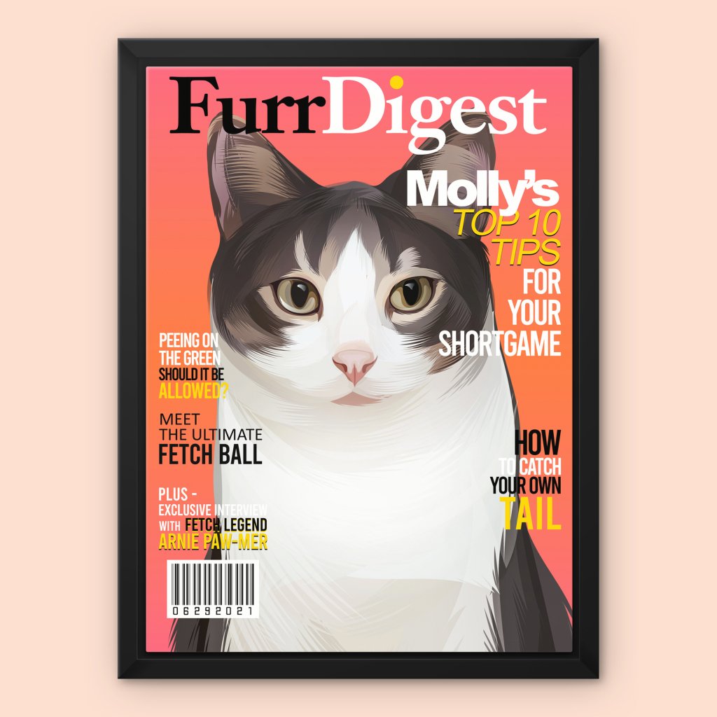 Pet Portraits | Furr Digest : Custom Pet Canvas | Paw & Glory