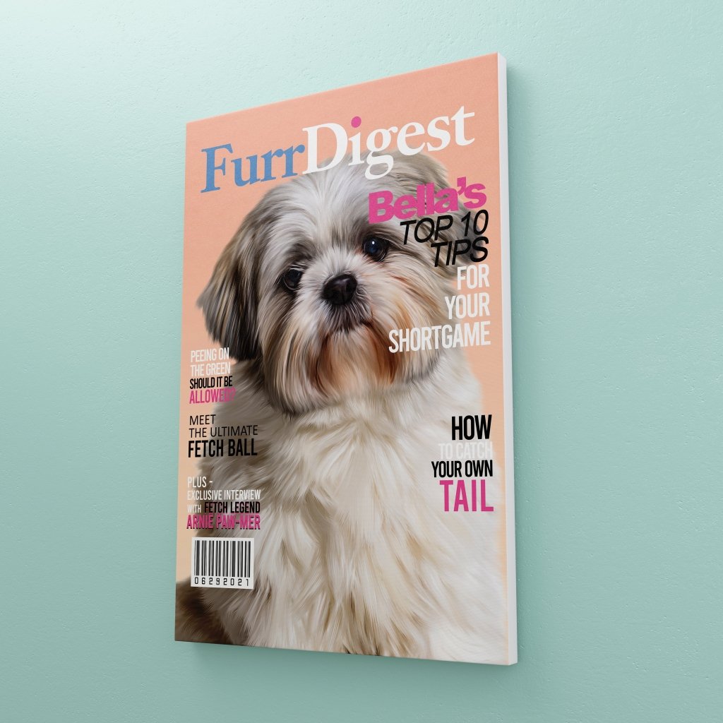 Pet Portraits | Furr Digest : Custom Pet Canvas | Paw & Glory
