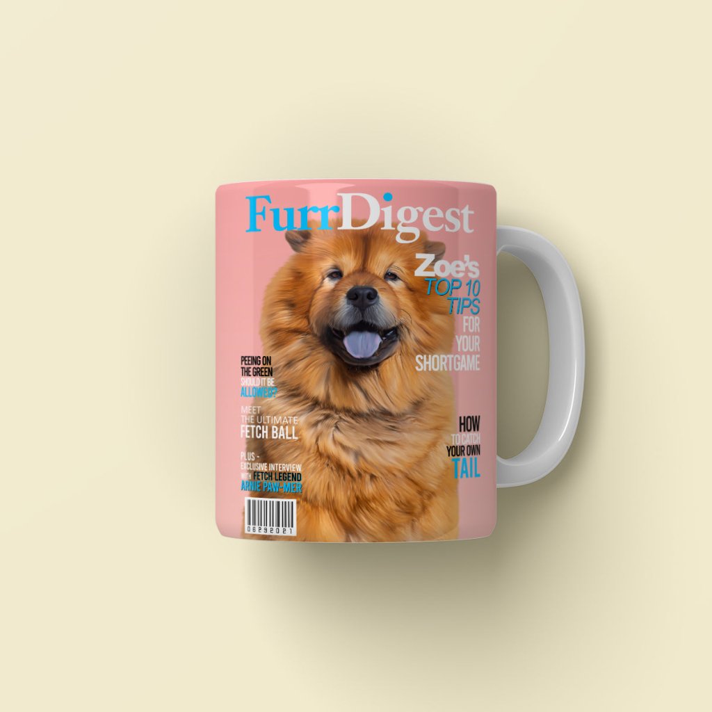 Pet Portraits | Furr Digest: Custom Pet Coffee Mug | Paw & Glory