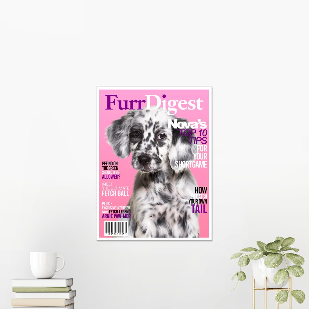 Pet Portraits | Furr Digest: Custom Pet Portrait | Paw & Glory