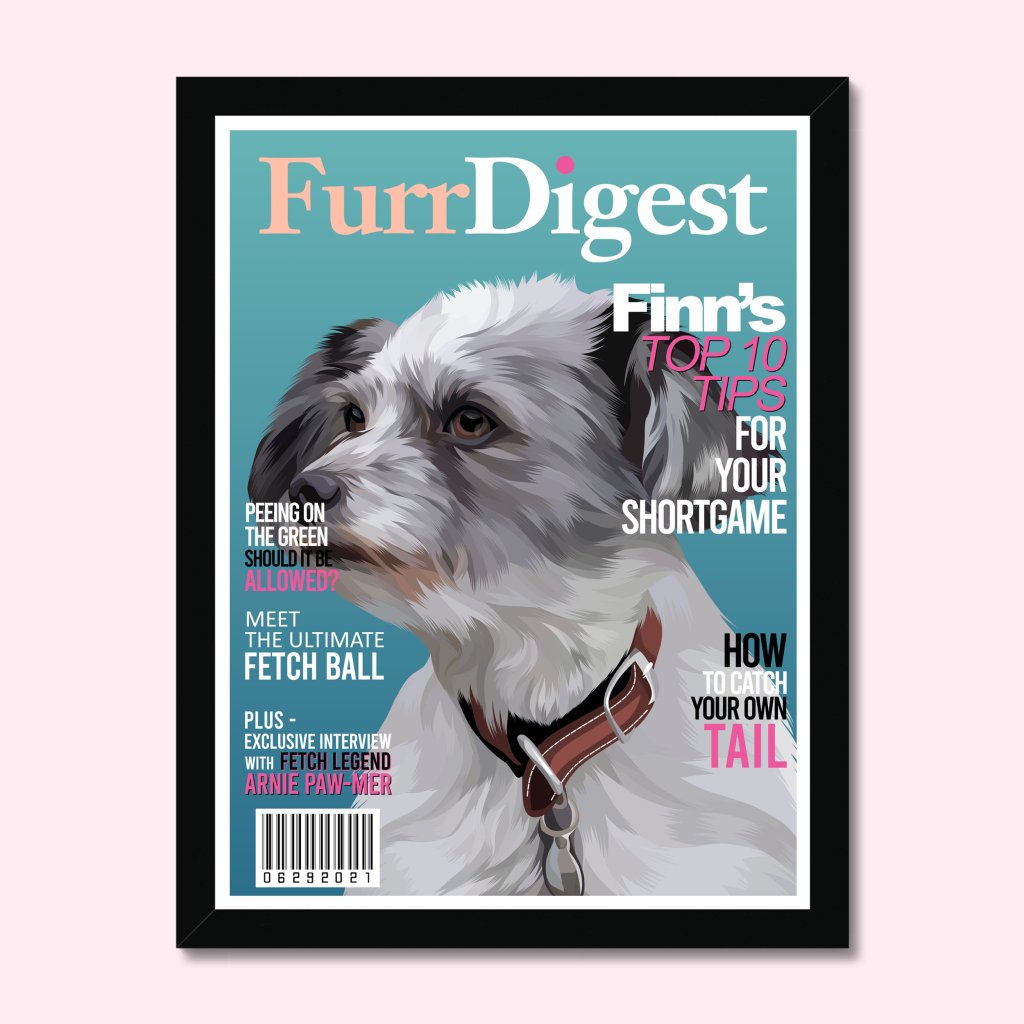 Pet Portraits | Furr Digest: Custom Pet Portrait | Paw & Glory