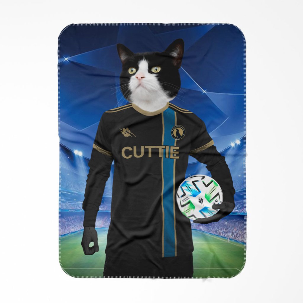 Pet Portraits | Furrladelphia Union Football Club: Custom Pet Blanket | Paw & Glory