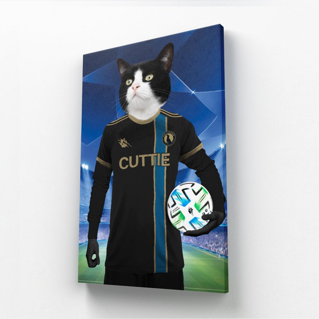 Pet Portraits | Furrladelphia Union Football Club: Custom Pet Canvas | Paw & Glory