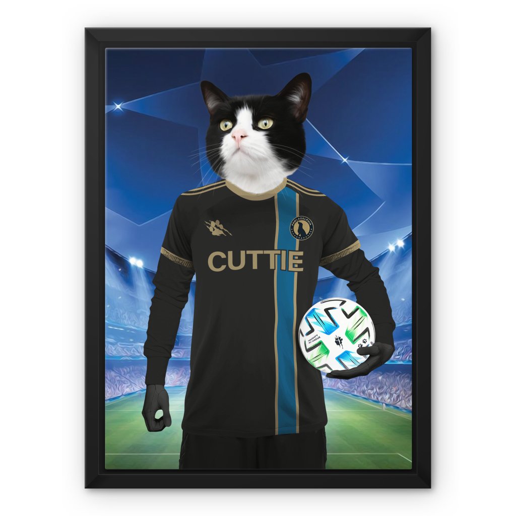 Pet Portraits | Furrladelphia Union Football Club: Custom Pet Canvas | Paw & Glory
