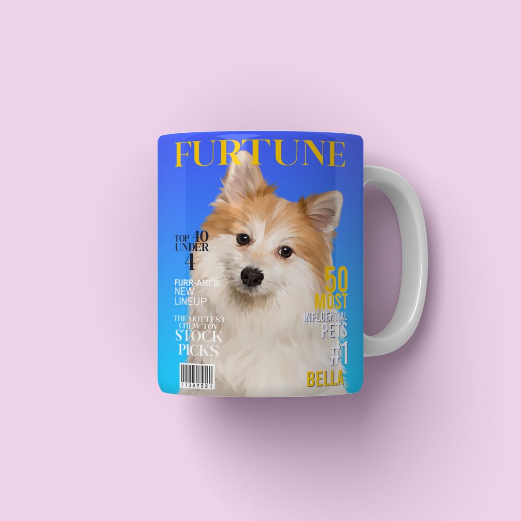 Pet Portraits | Furtune: Custom Pet Coffee Mug | Paw & Glory