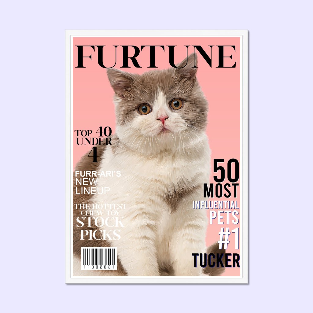 Furtune: Custom Pet Portrait - Paw & Glory - Dog Portraits - Pet Portraits