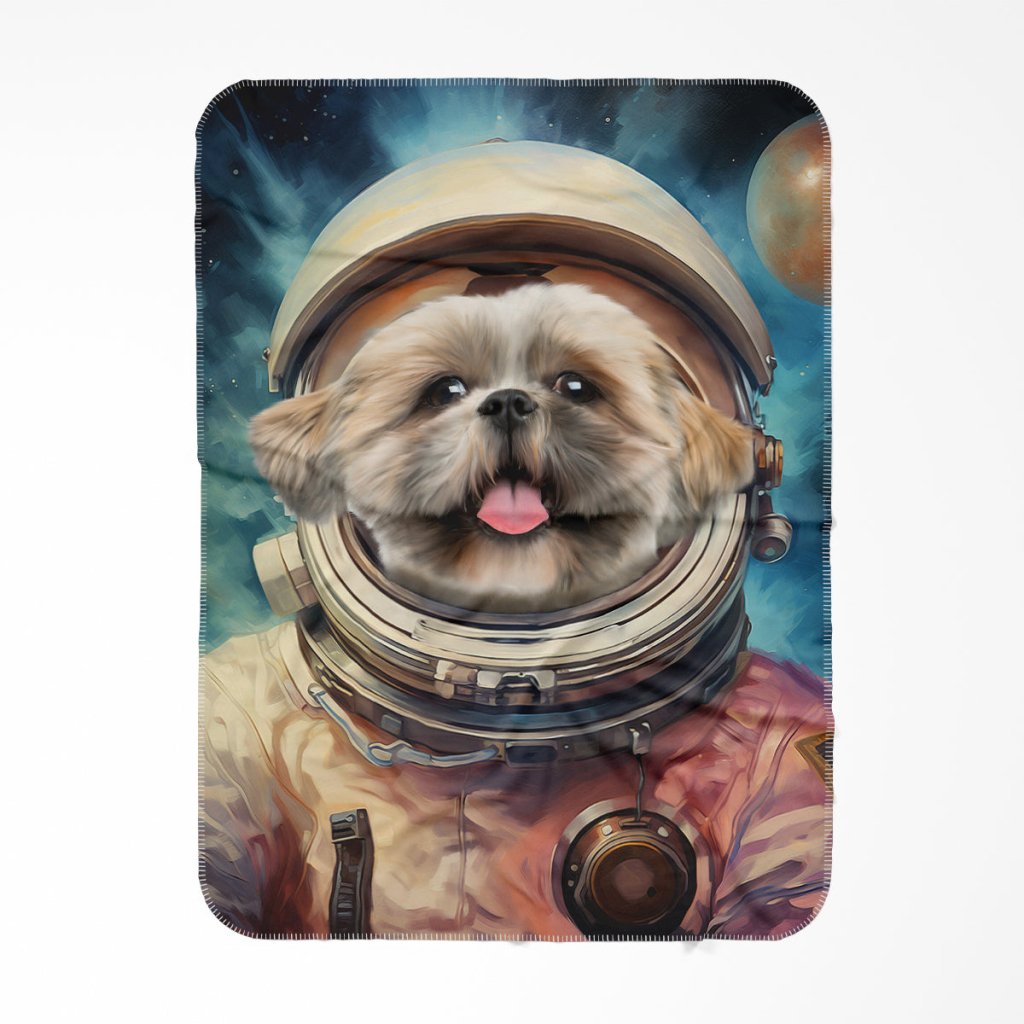 Galactic: Custom Pet Blanket - Paw & Glory - Dog Portraits - Pet Portraits