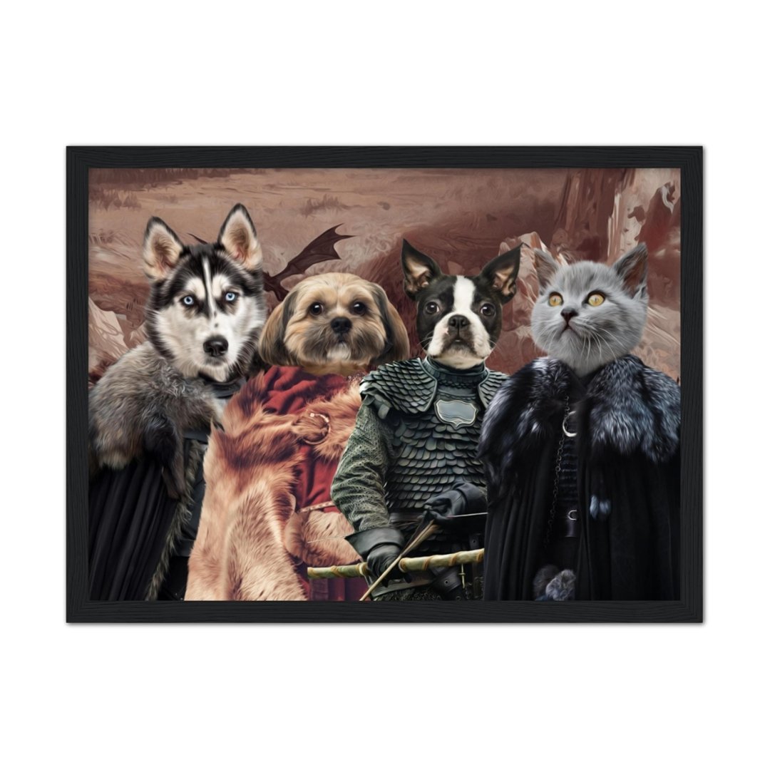 Pet Portraits | Game Of Thrones: Custom Pet Portrait | Paw & Glory
