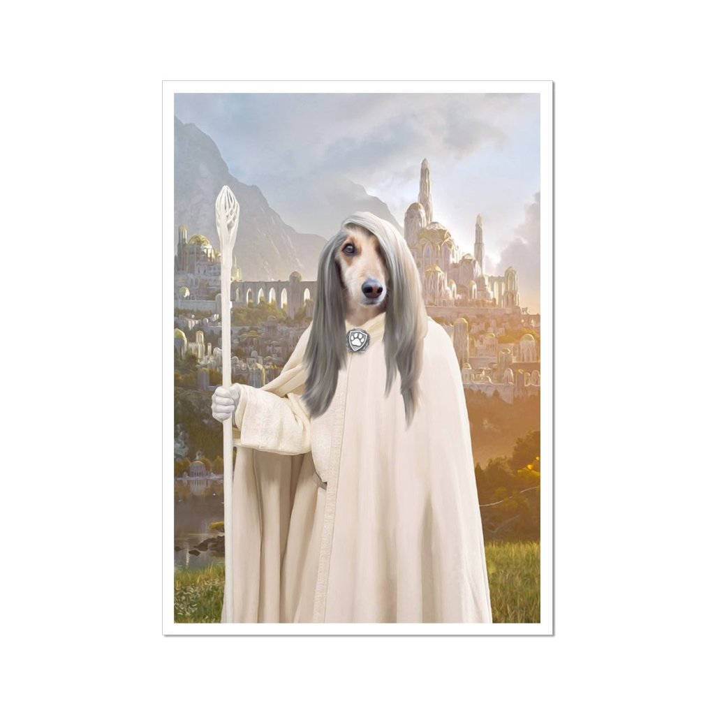 Fantasy Fellowship Custom Pet Poster | Custom Pet Portrait Print | Paw & Glory