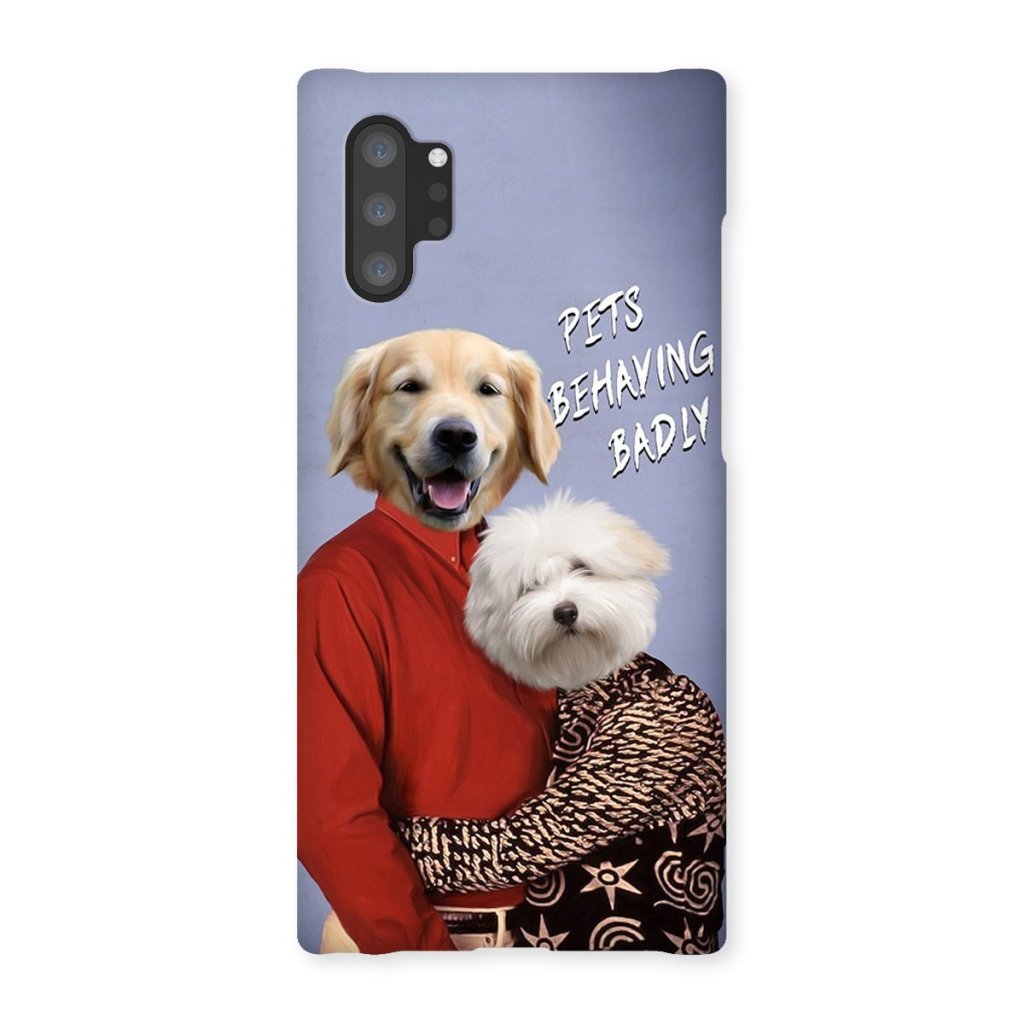 Gary & Dorothy (Men Behaving Badly Inspired): Custom Pet Phone Case - Paw & Glory - Dog Portraits - Pet Portraits