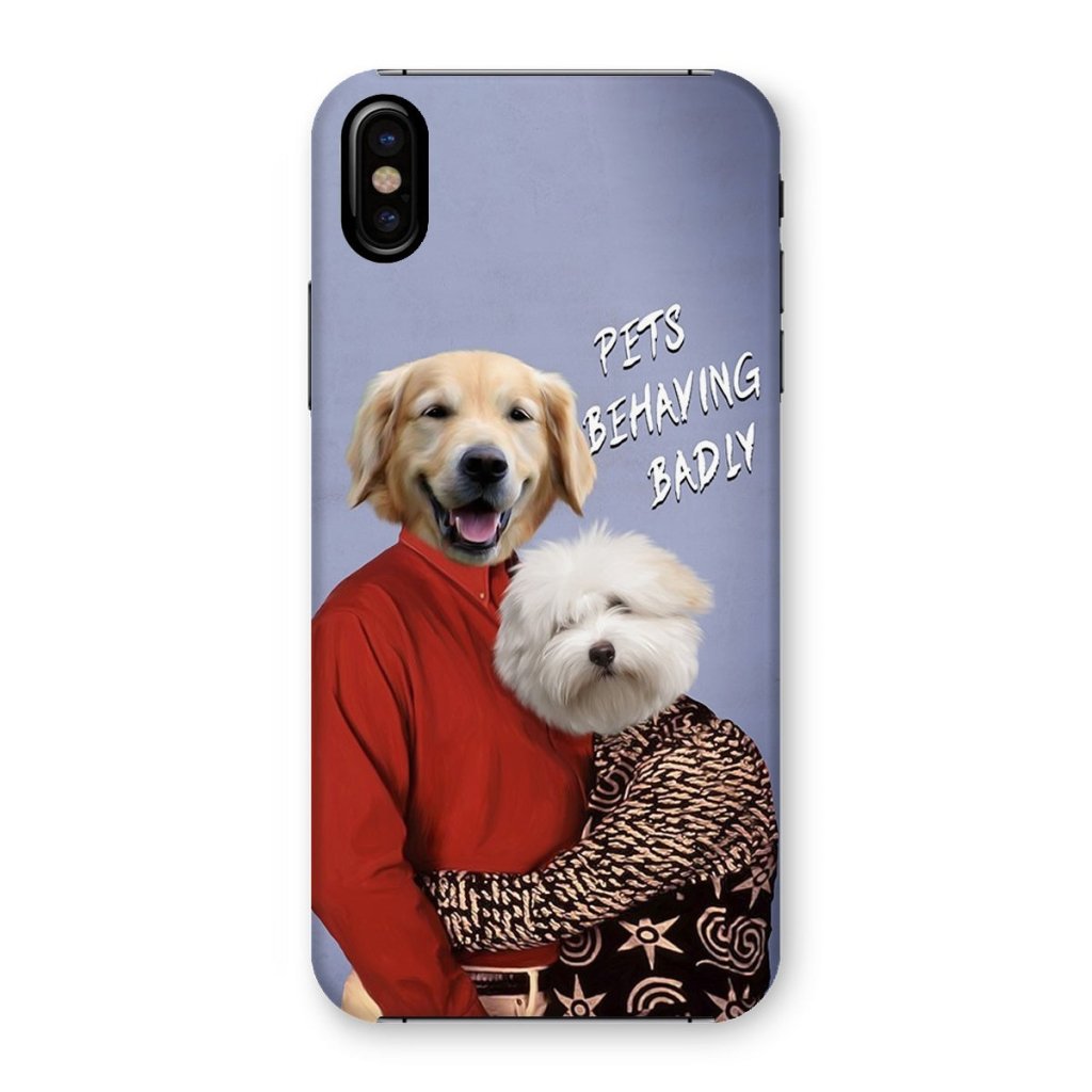 Pet Portraits | Gary & Dorothy (Men Behaving Badly Inspired): Custom Pet Phone Case | Paw & Glory