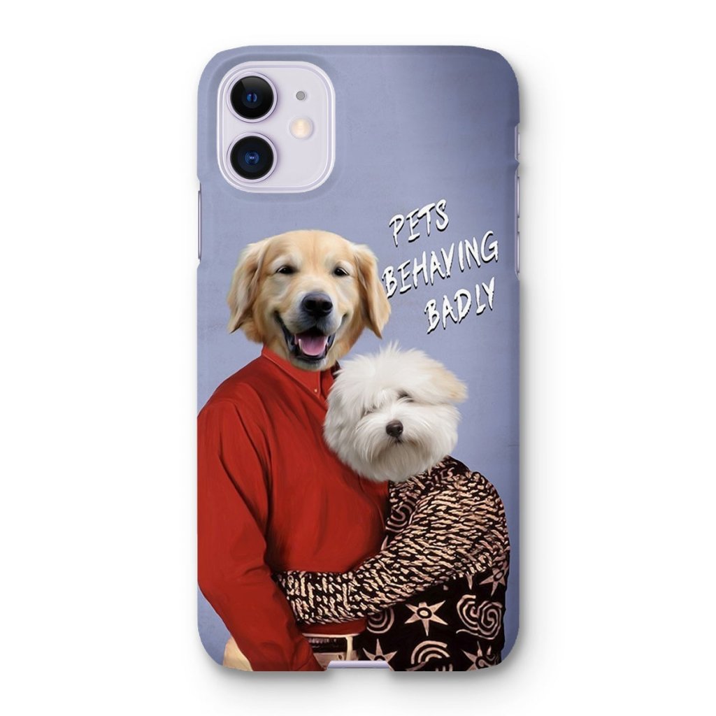 Pet Portraits | Gary & Dorothy (Men Behaving Badly Inspired): Custom Pet Phone Case | Paw & Glory