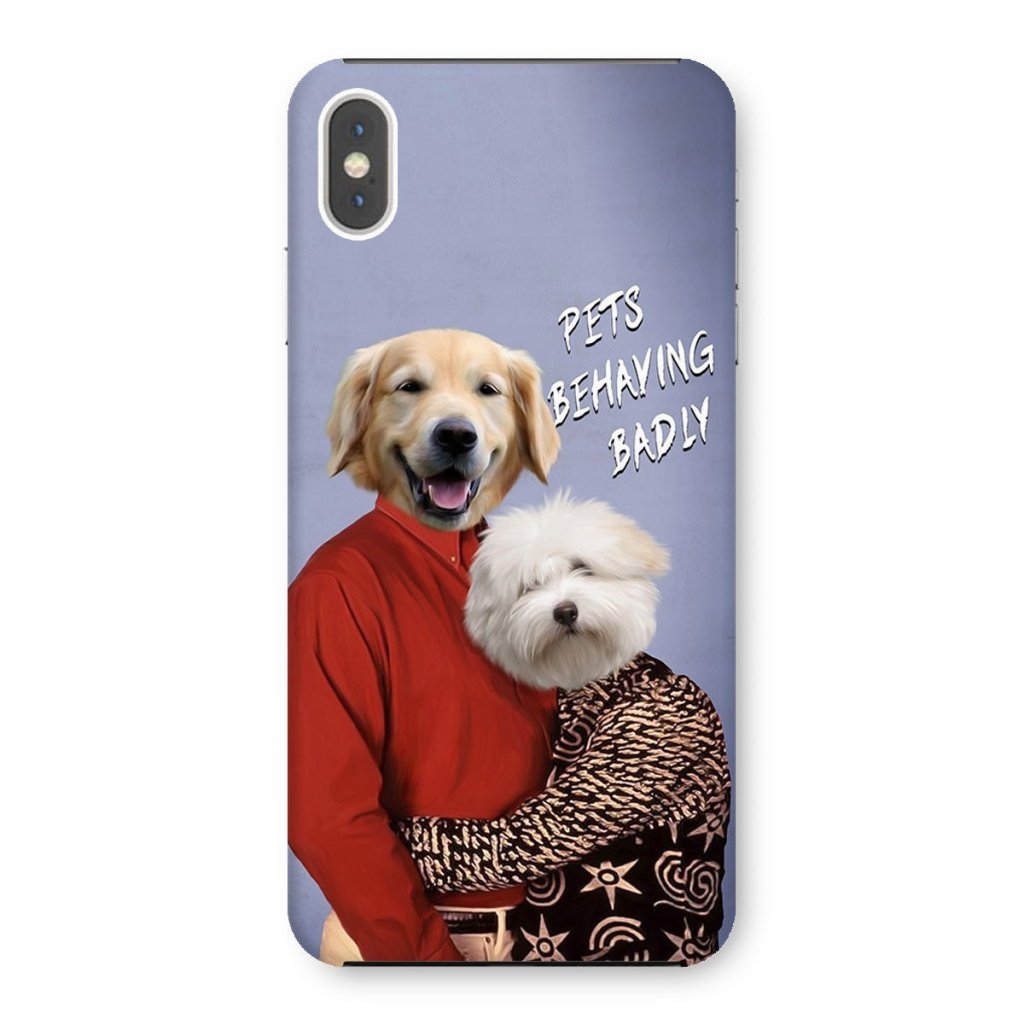 Pet Portraits | Gary & Dorothy (Men Behaving Badly Inspired): Custom Pet Phone Case | Paw & Glory